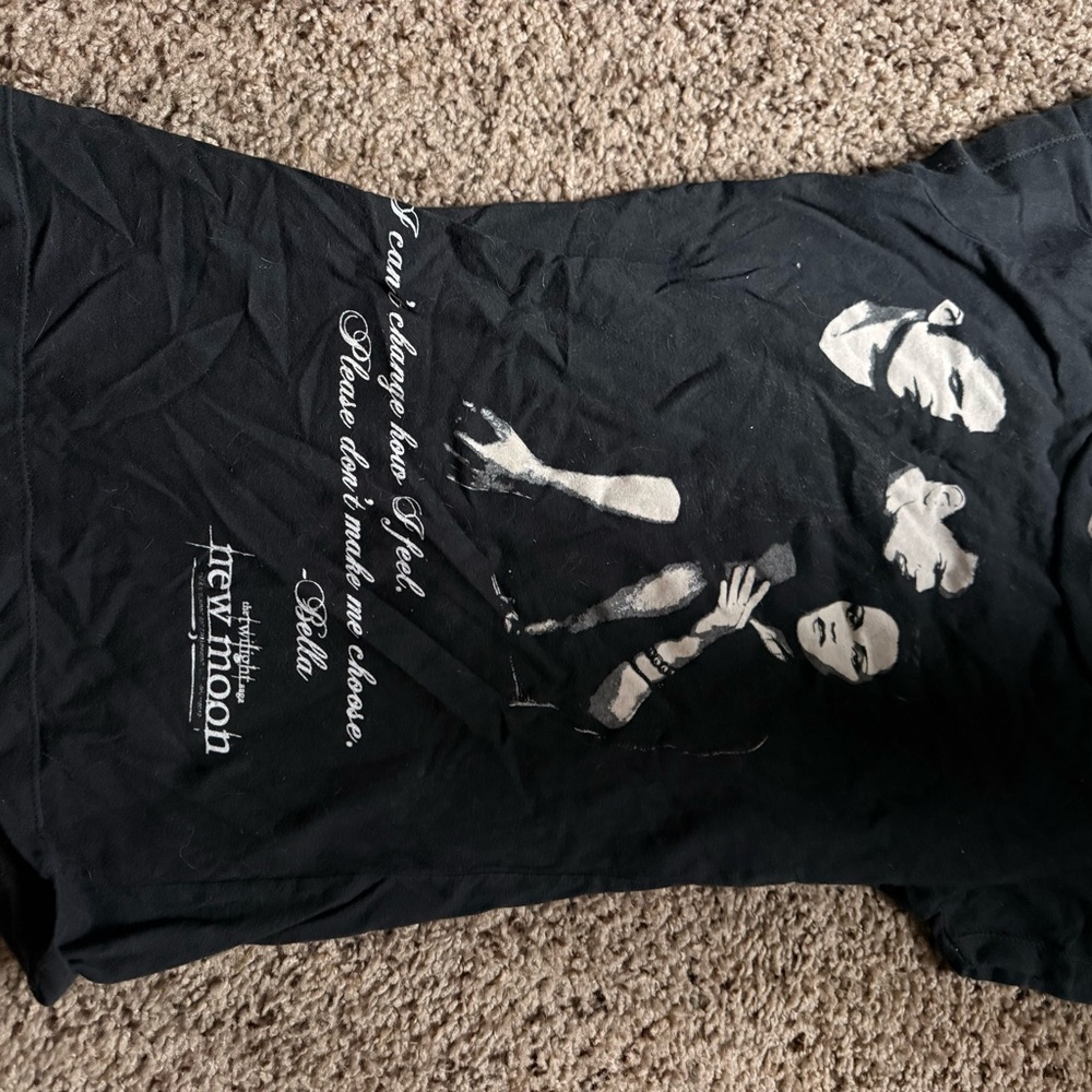 Stylish Black Graphic Tee